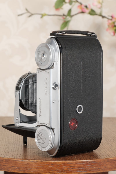 Superb! 1952 Voigtlander 6x9 Bessa II with Color-Skopar lens, Freshly serviced, CLA'd - Voigtlander- Petrakla Classic Cameras