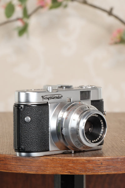 1950’s Voigtlander 35mm Vito B, CLA'd, Freshly Serviced! - Voigtlander- Petrakla Classic Cameras