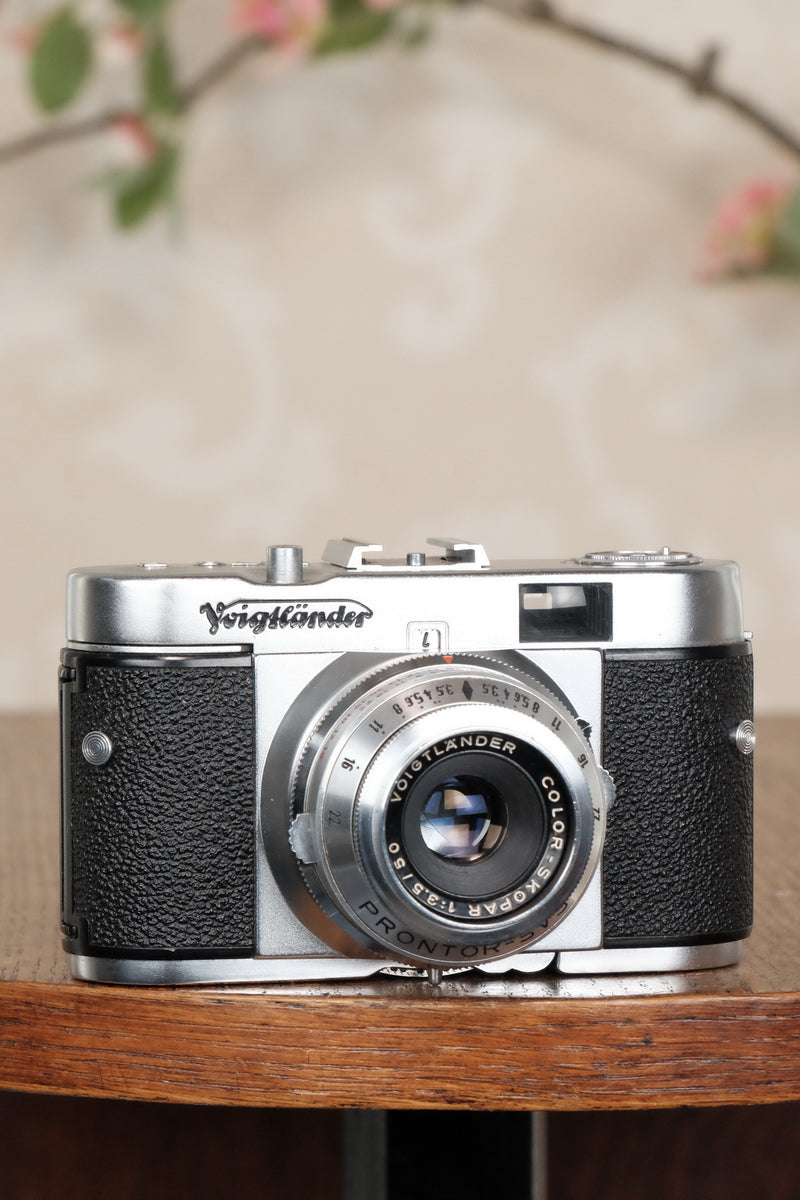 1950’s Voigtlander 35mm Vito B, CLA'd, Freshly Serviced! - Voigtlander- Petrakla Classic Cameras