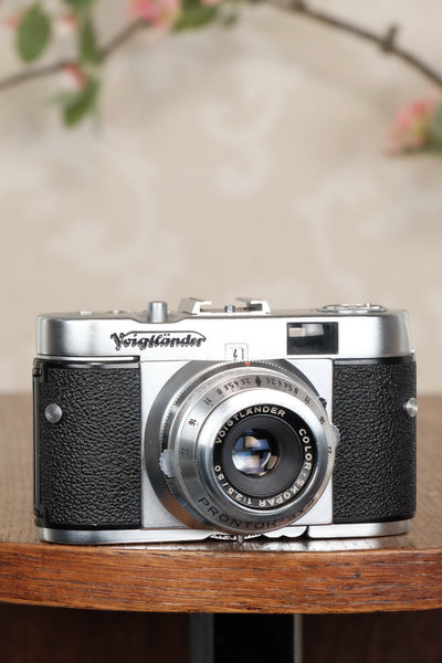 1950’s Voigtlander 35mm Vito B, CLA'd, Freshly Serviced! - Voigtlander- Petrakla Classic Cameras