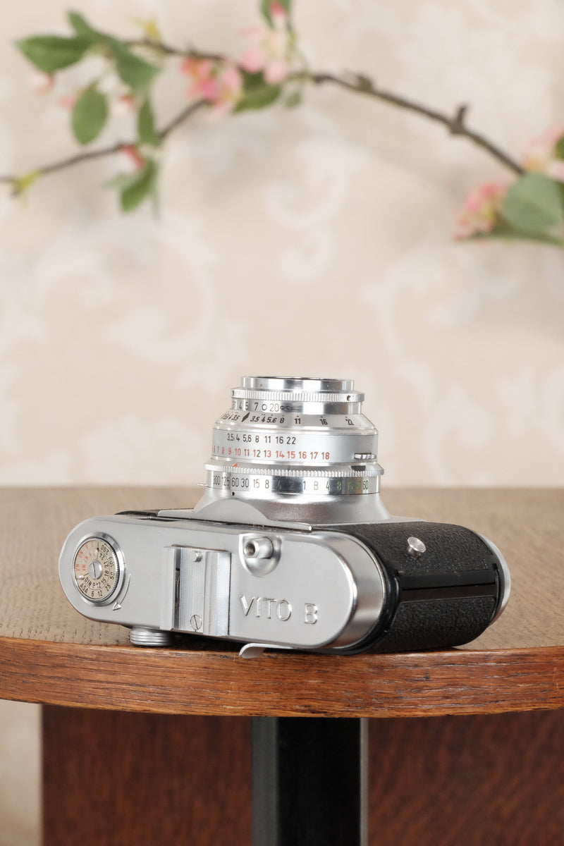 1950’s Voigtlander 35mm Vito B, CLA'd, Freshly Serviced! - Voigtlander- Petrakla Classic Cameras