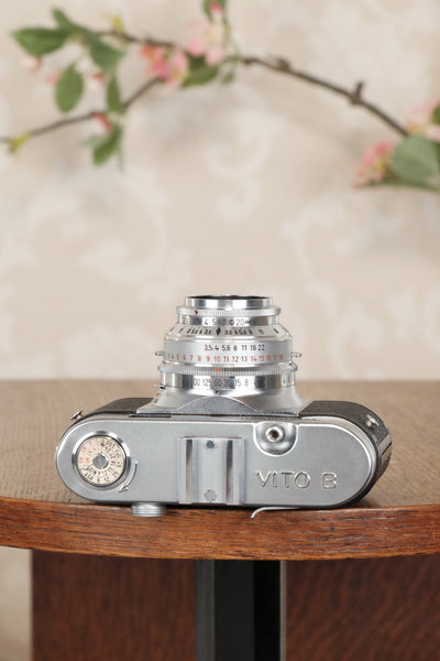 1950’s Voigtlander 35mm Vito B, CLA'd, Freshly Serviced! - Voigtlander- Petrakla Classic Cameras