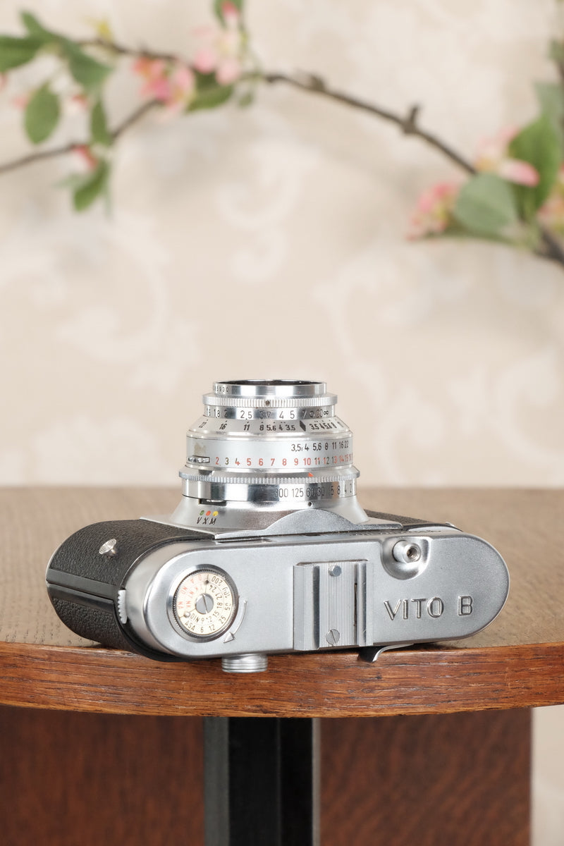 1950’s Voigtlander 35mm Vito B, CLA'd, Freshly Serviced! - Voigtlander- Petrakla Classic Cameras