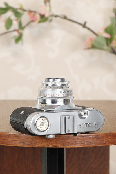 1950’s Voigtlander 35mm Vito B, CLA'd, Freshly Serviced! - Voigtlander- Petrakla Classic Cameras