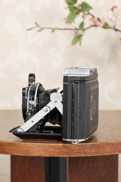 Superb! 1936 Zeiss Ikon Super Ikonta 6x6, Tessar lens, Freshly Serviced! CLA'd - Zeiss-Ikon- Petrakla Classic Cameras