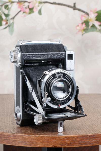 1938 6x6 WELTA WELTUR, Medium format, Coupled Rangefinder Camera. CLA'd, Freshly serviced!