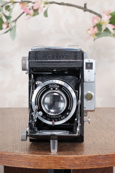 1938 6x6 WELTA WELTUR, Medium format, Coupled Rangefinder Camera. CLA'd, Freshly serviced!
