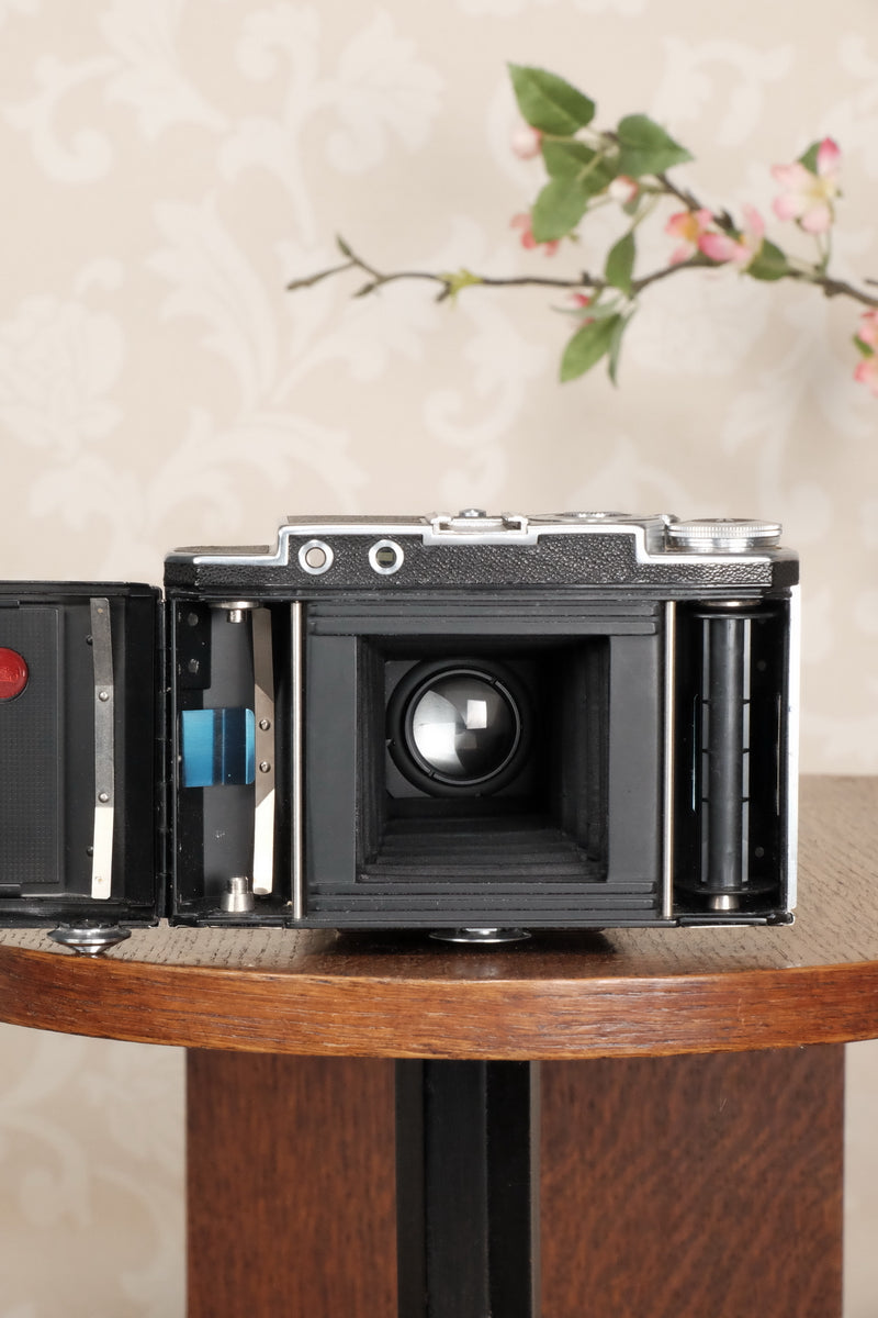 Superb! 1936 Zeiss Ikon Super Ikonta 6x6, Tessar lens, Freshly Serviced! CLA'd - Zeiss-Ikon- Petrakla Classic Cameras