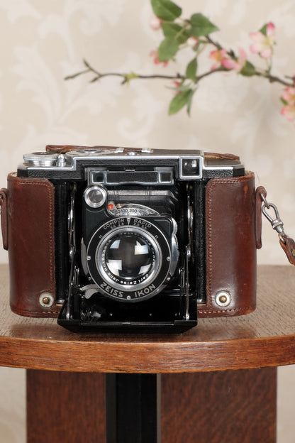 Superb! 1936 Zeiss Ikon Super Ikonta 6x6, Tessar lens, Freshly Serviced! CLA'd - Zeiss-Ikon- Petrakla Classic Cameras