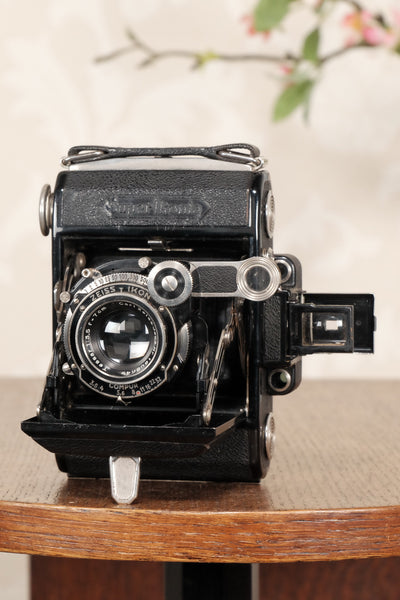 1936 ZEISS-IKON SUPER IKONTA A, 6x4.5, Tessar lens, CLA’d, Freshly Serviced! - Zeiss-Ikon- Petrakla Classic Cameras