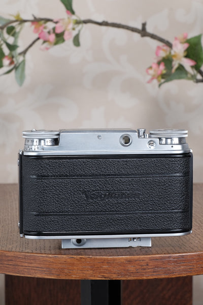 Near Mint! 1952 Voigtlander Vito III, Rangefinder with superb 2.0/50mm Ultron lens . CLA'd, Freshly Serviced!