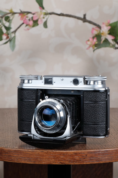 Near Mint! 1952 Voigtlander Vito III, Rangefinder with superb 2.0/50mm Ultron lens . CLA'd, Freshly Serviced!