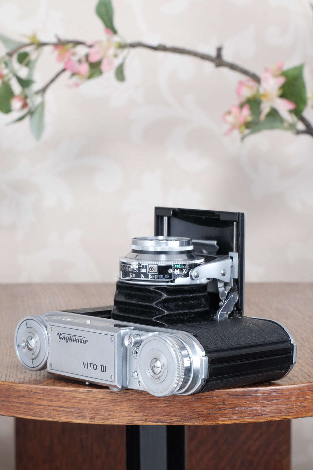 Near Mint! 1952 Voigtlander Vito III, Rangefinder with superb 2.0/50mm Ultron lens . CLA'd, Freshly Serviced!