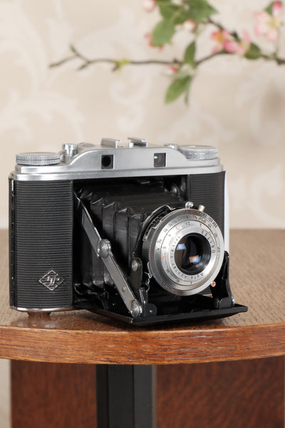 Superb, circa 1955 Agfa 6x6 Isolette III, Freshly Serviced! CLA'd - Agfa- Petrakla Classic Cameras