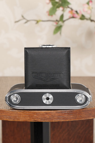 Superb, circa 1955 Agfa 6x6 Isolette III, Freshly Serviced! CLA'd - Agfa- Petrakla Classic Cameras
