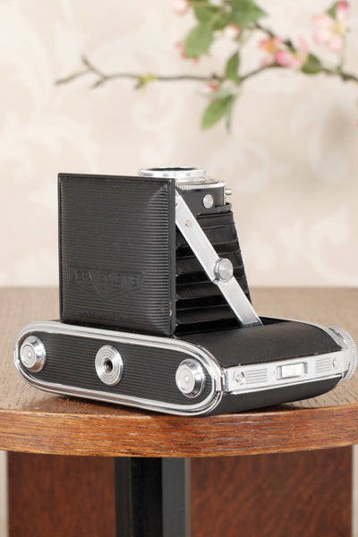 Superb, circa 1955 Agfa 6x6 Isolette III, Freshly Serviced! CLA'd - Agfa- Petrakla Classic Cameras