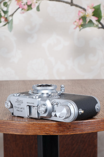 1939 Leitz Leica IIIa, Freshly Serviced, CLA'd