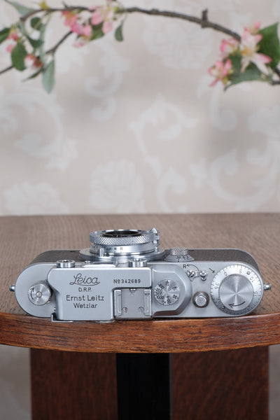 1939 Leitz Leica IIIa, Freshly Serviced, CLA'd