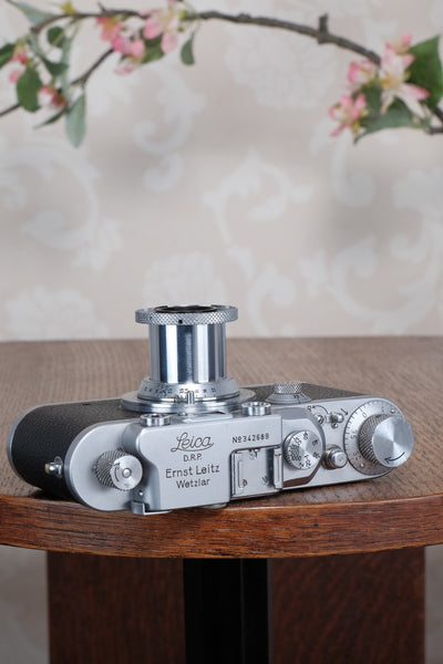 1939 Leitz Leica IIIa, Freshly Serviced, CLA'd