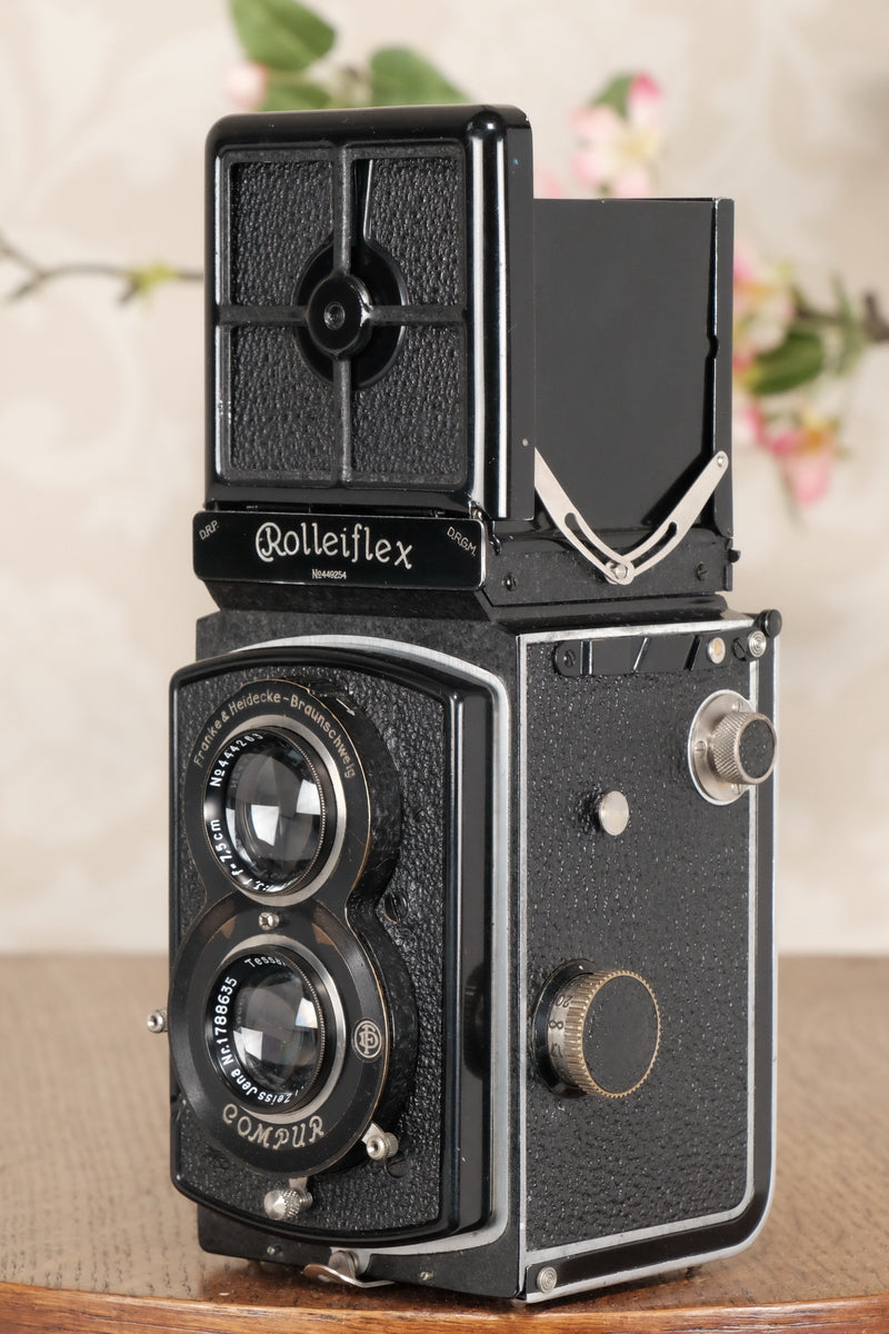 1936 Old Standard Rolleiflex, Freshly Serviced, CLA’d - Frank & Heidecke- Petrakla Classic Cameras