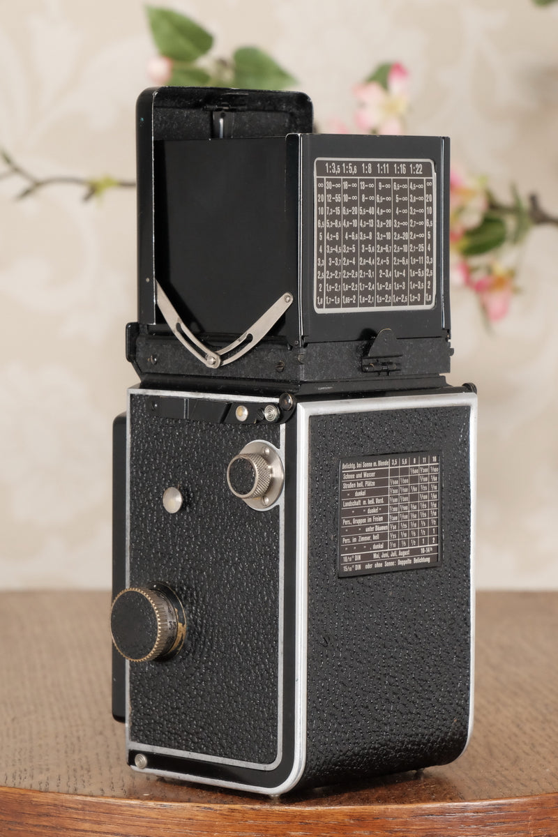 1936 Old Standard Rolleiflex, Freshly Serviced, CLA’d - Frank & Heidecke- Petrakla Classic Cameras