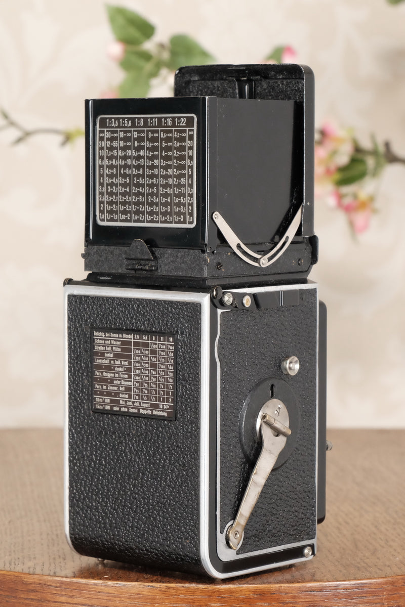 1936 Old Standard Rolleiflex, Freshly Serviced, CLA’d - Frank & Heidecke- Petrakla Classic Cameras