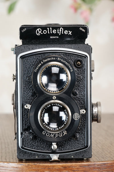 1934 Old Standard Rolleiflex, Freshly Serviced, CLA’d - Frank & Heidecke- Petrakla Classic Cameras