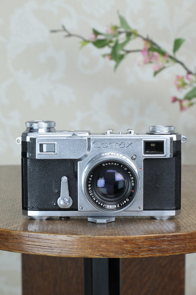 Excellent! 1937 Zeiss Ikon Contax II, CLA'd, Freshly Serviced! - Zeiss-Ikon- Petrakla Classic Cameras