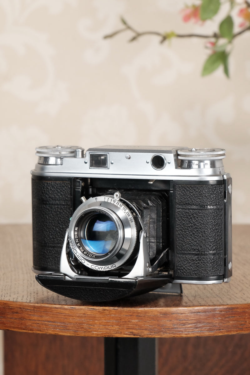 1952 Voigtlander Vito III, Rangefinder with 2.0 Ultron lens, CLA'd, Freshly Serviced! - Voigtlander- Petrakla Classic Cameras