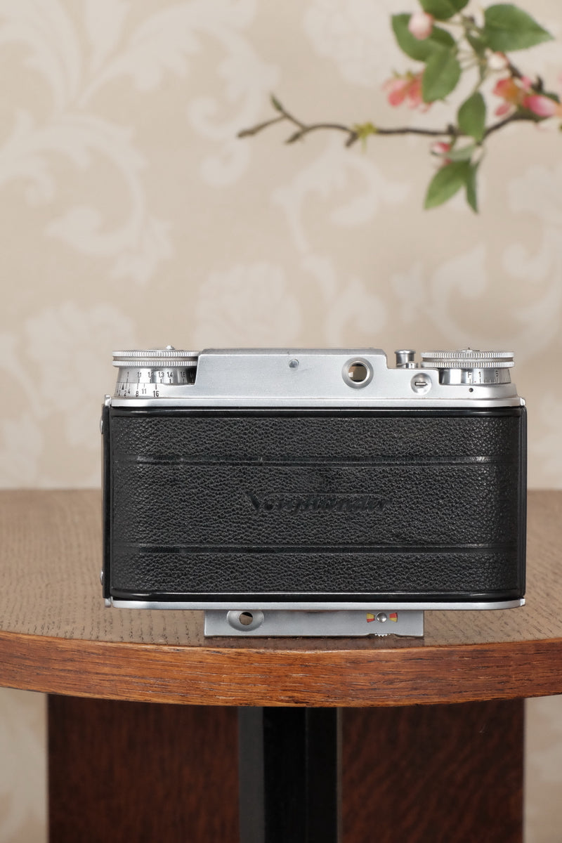 1952 Voigtlander Vito III, Rangefinder with 2.0 Ultron lens, CLA'd, Freshly Serviced! - Voigtlander- Petrakla Classic Cameras