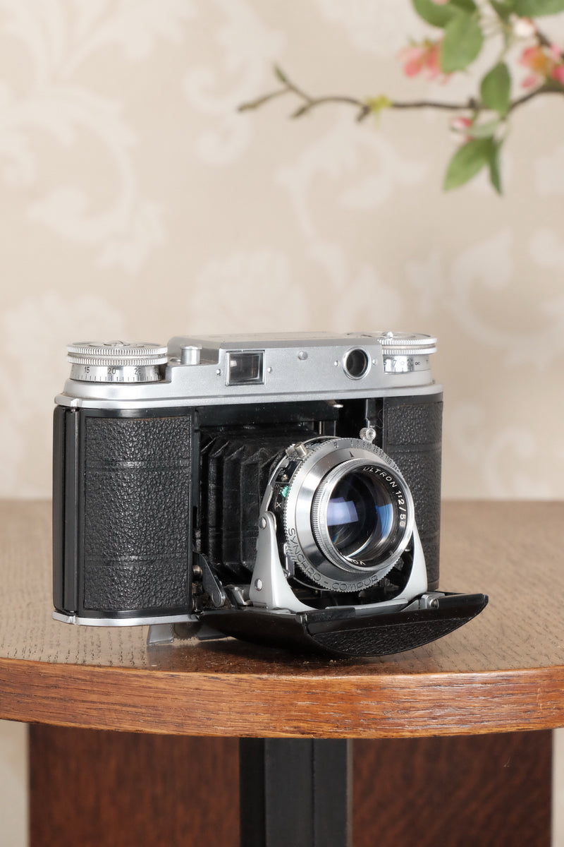 1952 Voigtlander Vito III, Rangefinder with 2.0 Ultron lens, CLA'd, Freshly Serviced! - Voigtlander- Petrakla Classic Cameras