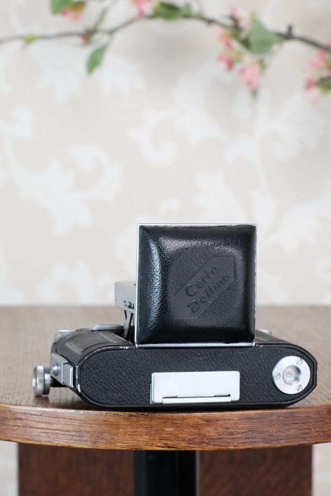1938 Certo Super Dollina, 35mm coupled rangefinder camera with case, C ...