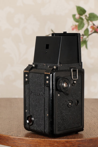 1939 Voigtlander Brillant 6x6 TLR, CLA'd, Freshly Serviced! - Voigtlander- Petrakla Classic Cameras