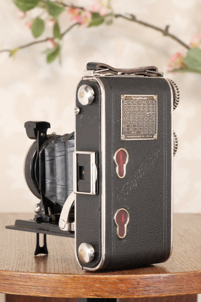 1934 Voigtlander Inos II 6x9 Folder, CLA’d, Freshly Serviced! - Voigtlander- Petrakla Classic Cameras