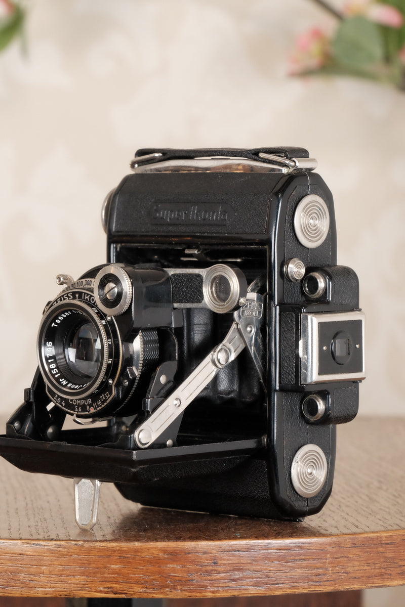 1934 ZEISS-IKON SUPER IKONTA A, 6x4.5, Tessar lens, CLA'd, Freshly Serviced! - Zeiss-Ikon- Petrakla Classic Cameras