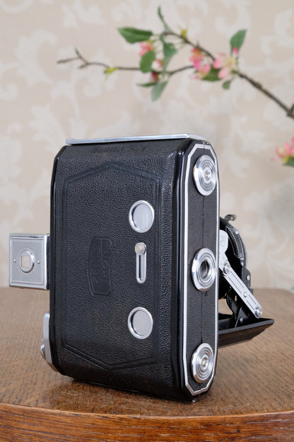 1938 Zeiss-Ikon Ikonta 6x4.5, Freshly Serviced, CLA'd