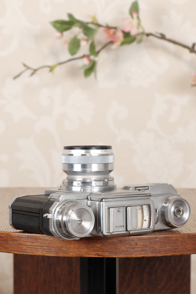 1940 Zeiss Ikon Contax with a 1.5/50mm T coated Sonnar. CLA'd, Freshly Serviced! - Zeiss-Ikon- Petrakla Classic Cameras