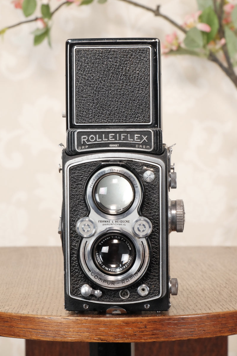 1938 Rolleiflex Automat, Freshly Serviced, CLA’d! - Frank & Heidecke- Petrakla Classic Cameras