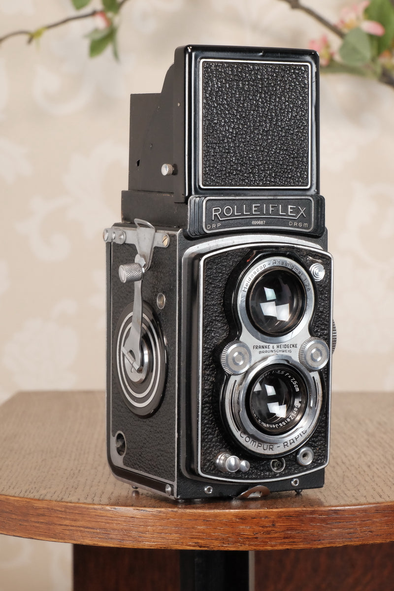 1938 Rolleiflex Automat, Freshly Serviced, CLA’d! - Frank & Heidecke- Petrakla Classic Cameras