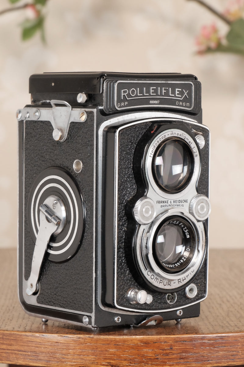 1938 Rolleiflex Automat, Freshly Serviced, CLA’d! - Frank & Heidecke- Petrakla Classic Cameras