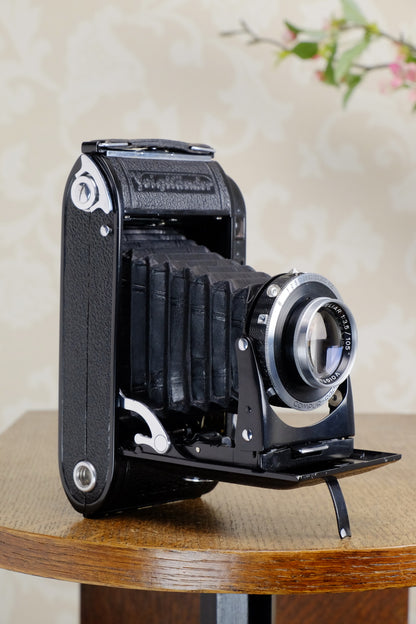 Stunning! 1947 Voigtlander 6x9 Bessa Rangefinder with Color-Heliar lens. Freshly Serviced! - Voigtlander- Petrakla Classic Cameras