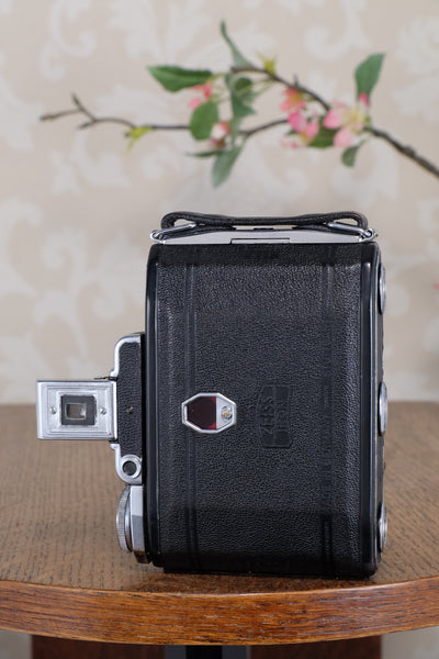 Superb! 1952 Zeiss Ikon Super Ikonta, Synchro-Compur & Coated Tessar . CLA’d, Freshly Serviced!