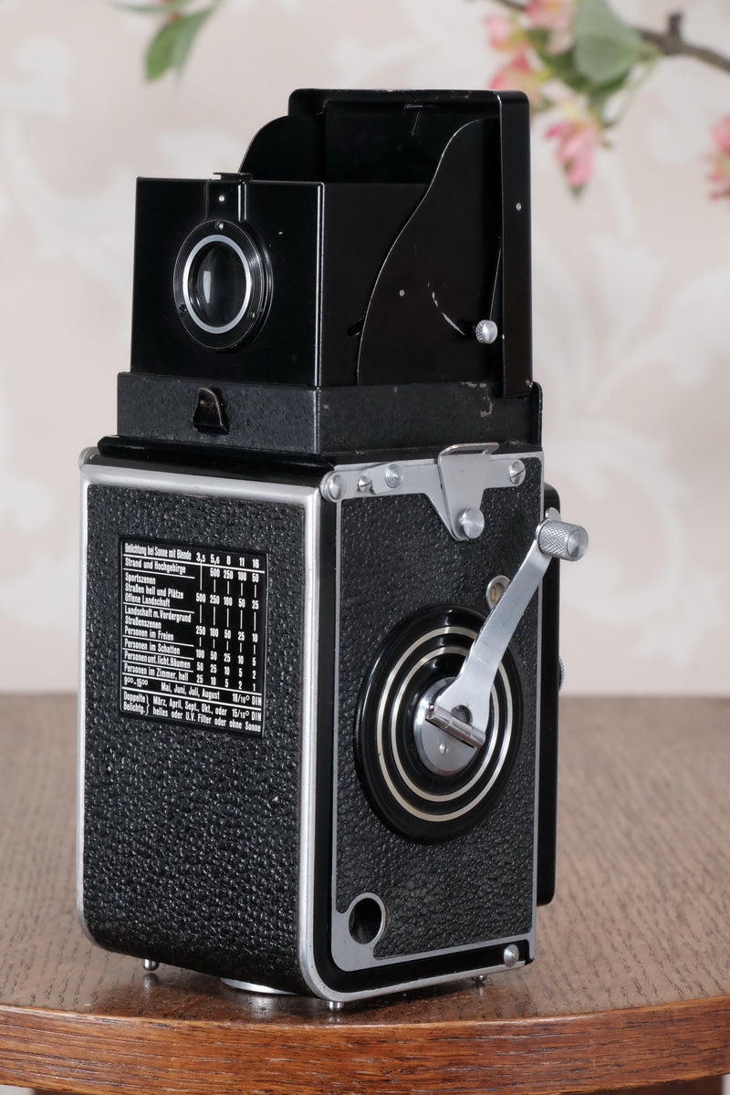 SUPERB! 1939 Rolleiflex Automat, Freshly Serviced, CLA’d - Frank & Heidecke- Petrakla Classic Cameras