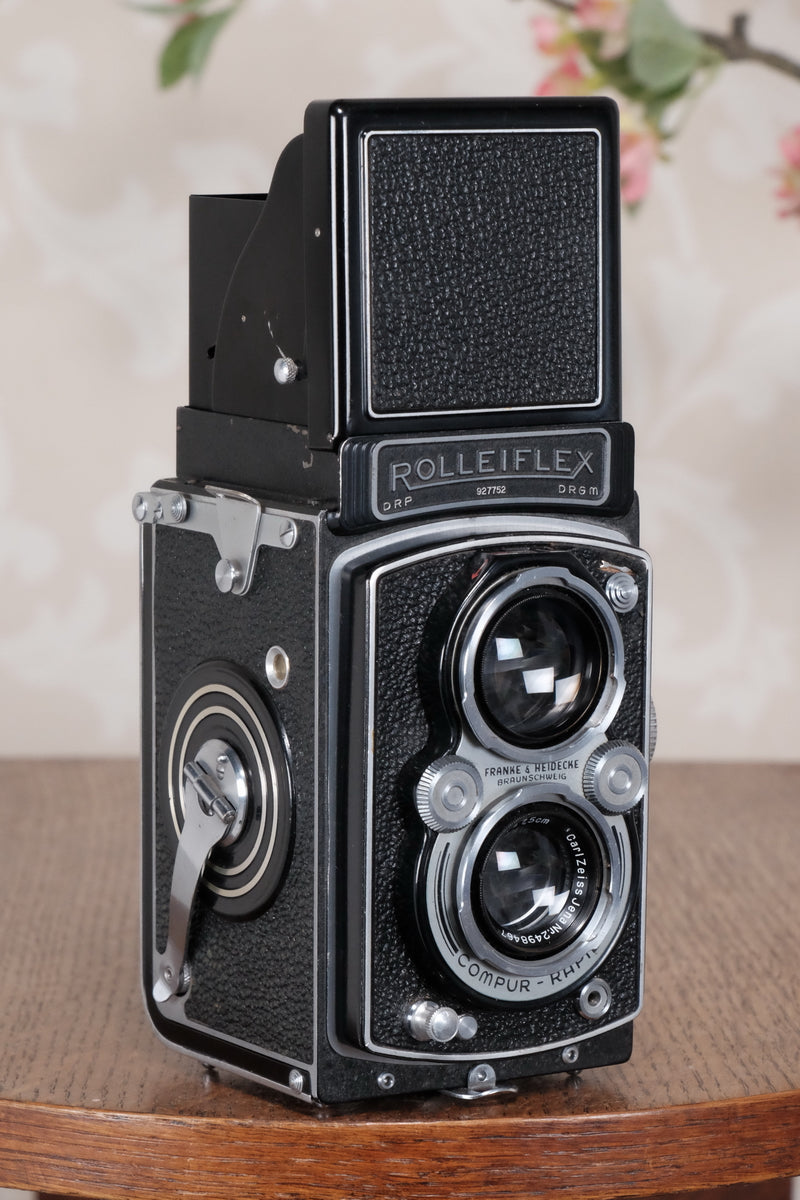 SUPERB! 1939 Rolleiflex Automat, Freshly Serviced, CLA’d - Frank & Heidecke- Petrakla Classic Cameras