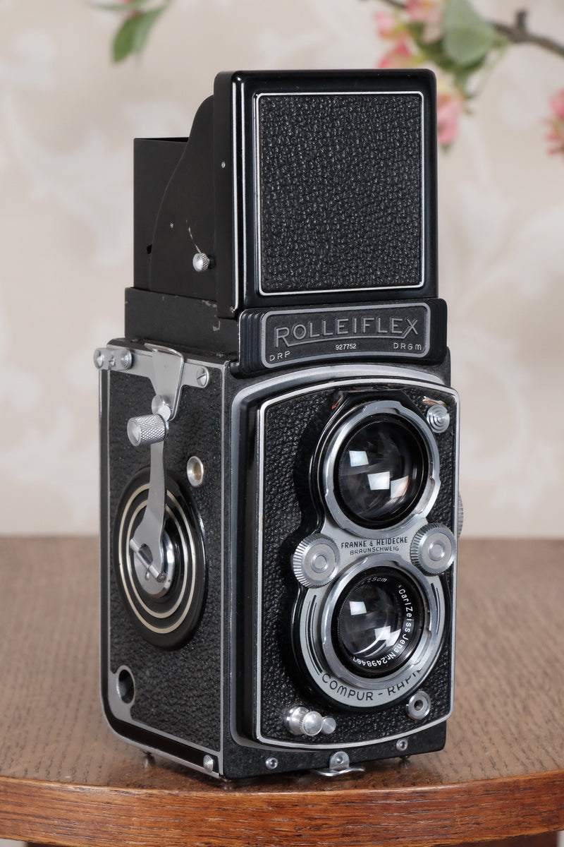 SUPERB! 1939 Rolleiflex Automat, Freshly Serviced, CLA’d - Frank & Heidecke- Petrakla Classic Cameras