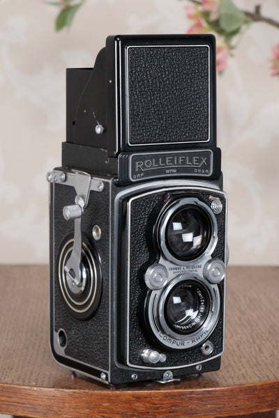 SUPERB! 1939 Rolleiflex Automat, Freshly Serviced, CLA’d - Frank & Heidecke- Petrakla Classic Cameras