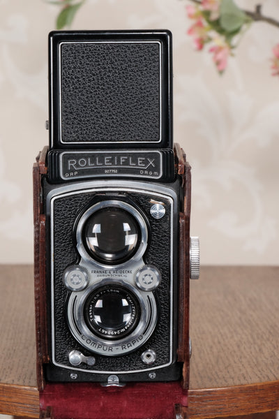 SUPERB! 1939 Rolleiflex Automat, Freshly Serviced, CLA’d - Frank & Heidecke- Petrakla Classic Cameras