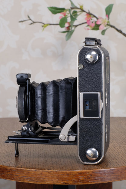 Superb! 1934 Voigtlander Inos II 6x9 Folder, CLA’d, Freshly Serviced!