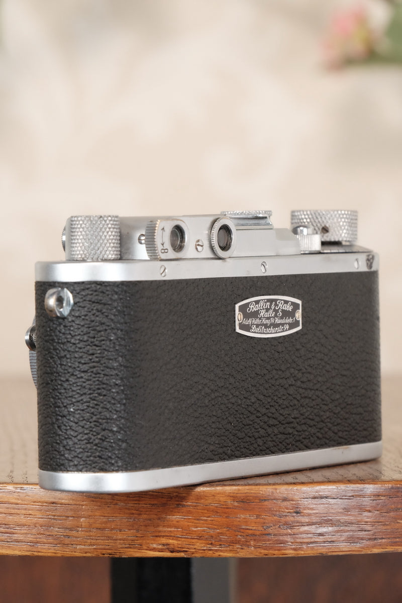 SUPERB! 1937 Leitz Leica IIIa, Freshly Serviced. CLA’d, Freshly Serviced! - Leitz- Petrakla Classic Cameras