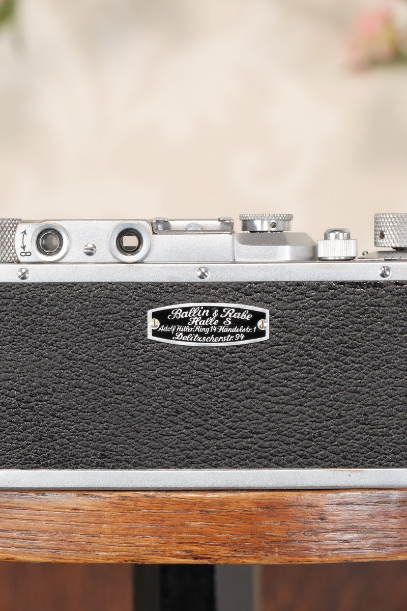 SUPERB! 1937 Leitz Leica IIIa, Freshly Serviced. CLA’d, Freshly Serviced! - Leitz- Petrakla Classic Cameras